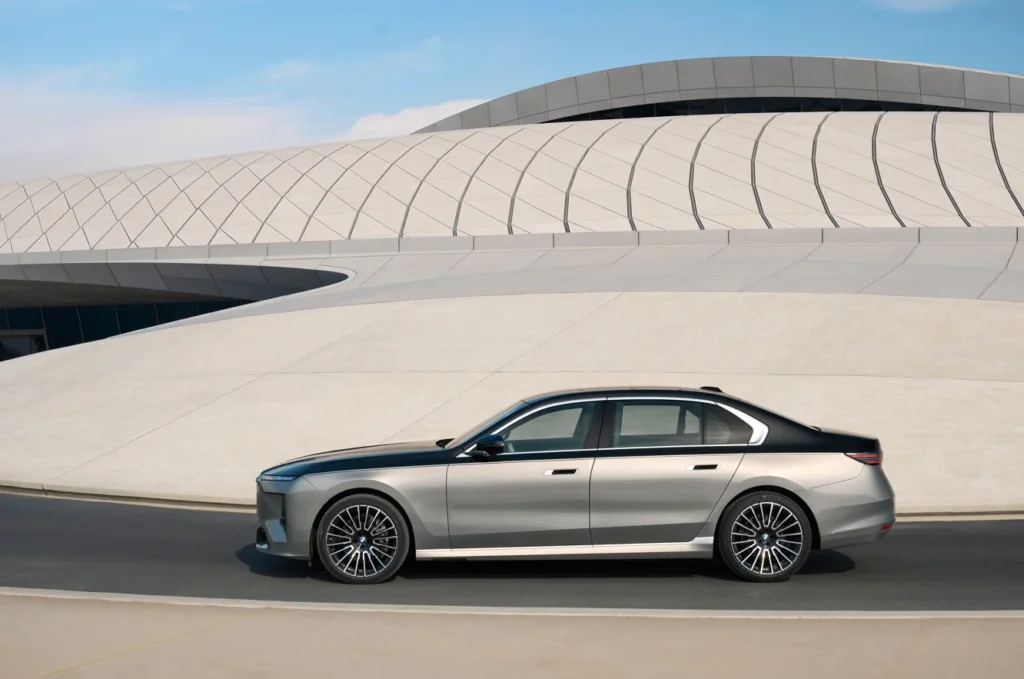 The new BMW 7 Series arrives with the BMW i7, offering improved electric range through Gen6 battery tech and a bold Neue Klasse design language