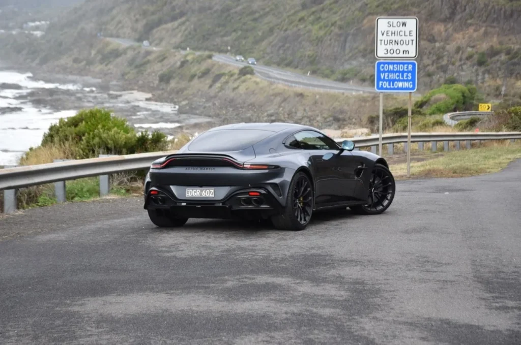 This Aston Martin Vantage S review explores how a precision rear subframe and high performance sports car dynamics create an old school driving experience