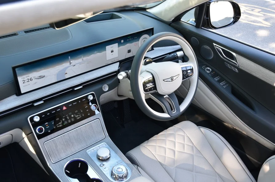Our review of the Genesis GV80 explores how its 3.5-litre twin-turbo V6 petrol engine and AWD performance challenge BMW and Mercedes in the luxury SUV market
