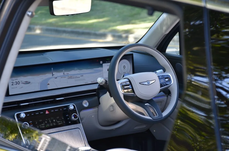 Our review of the Genesis GV80 explores how its 3.5-litre twin-turbo V6 petrol engine and AWD performance challenge BMW and Mercedes in the luxury SUV market