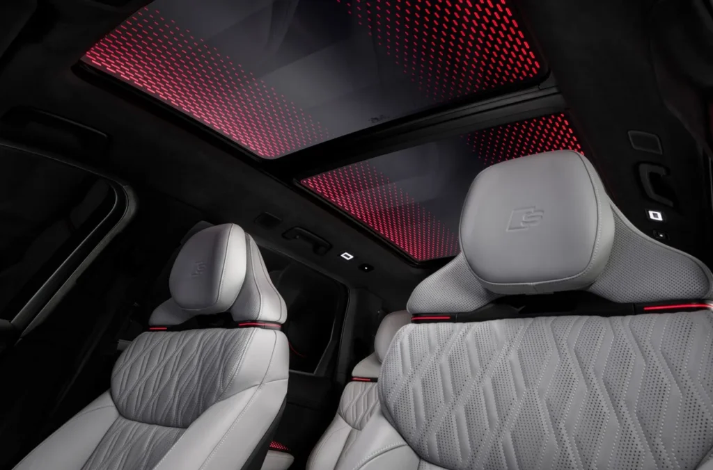 Audi Q9 interior reveal previews Audi’s new luxury SUV with Quattro, leather seats, powered doors and a massive panoramic roof