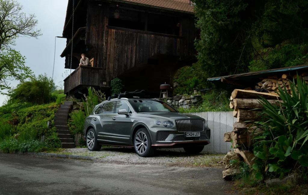 Bentley Bentayga gets the Gstaad Guy treatment as Bentley Mulliner creates a Nepo Baby-inspired chalet SUV with tweed and luxury touches