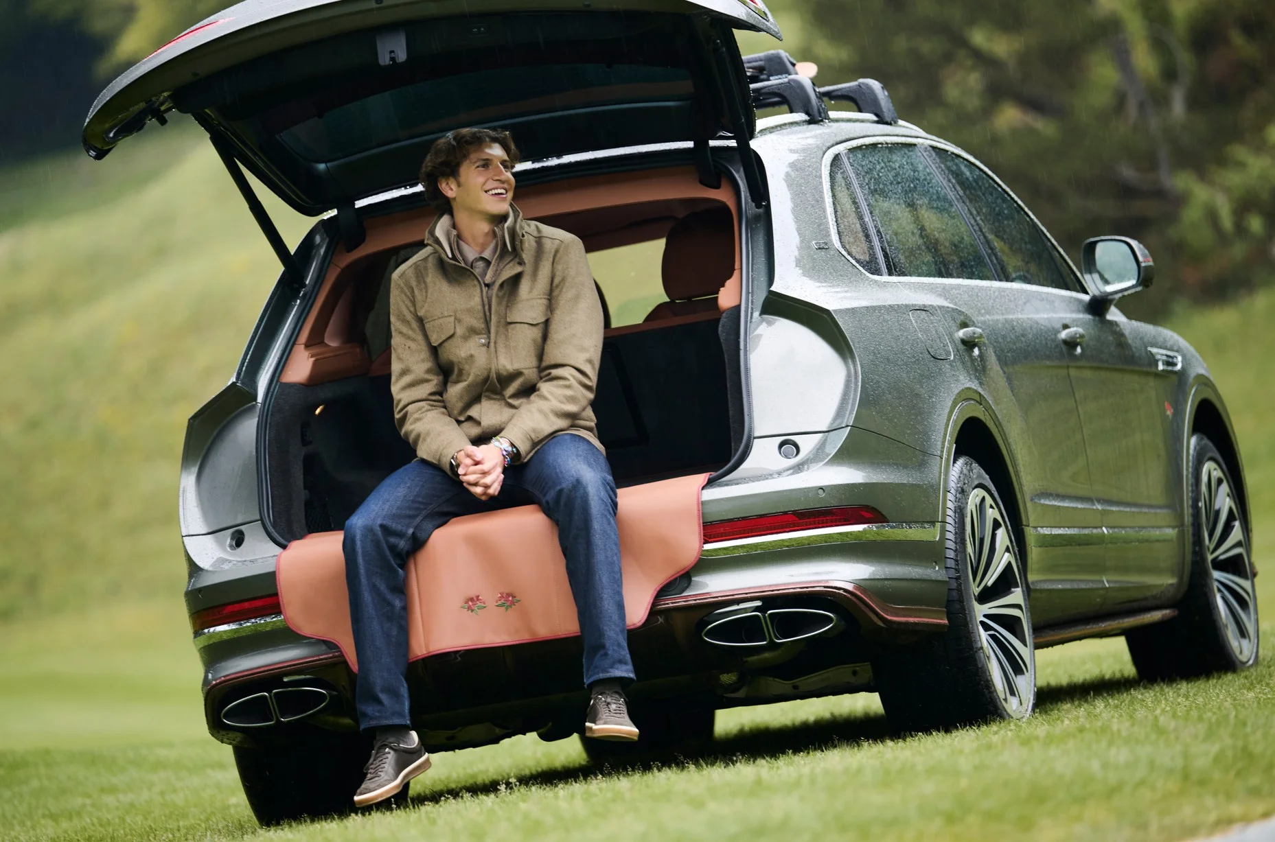 Bentley Bentayga gets the Gstaad Guy treatment as Bentley Mulliner creates a Nepo Baby-inspired chalet SUV with tweed and luxury touches