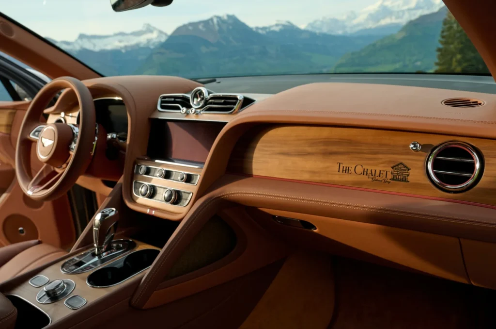 Bentley Bentayga gets the Gstaad Guy treatment as Bentley Mulliner creates a Nepo Baby-inspired chalet SUV with tweed and luxury touches