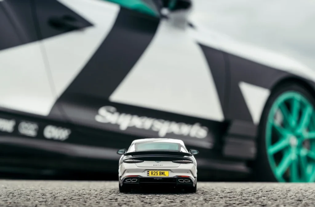 Bentley Supersports FULL SEND model cars arrive with racing livery, Travis Pastrana styling and detailed scale replicas of Bentley’s wildest coupe