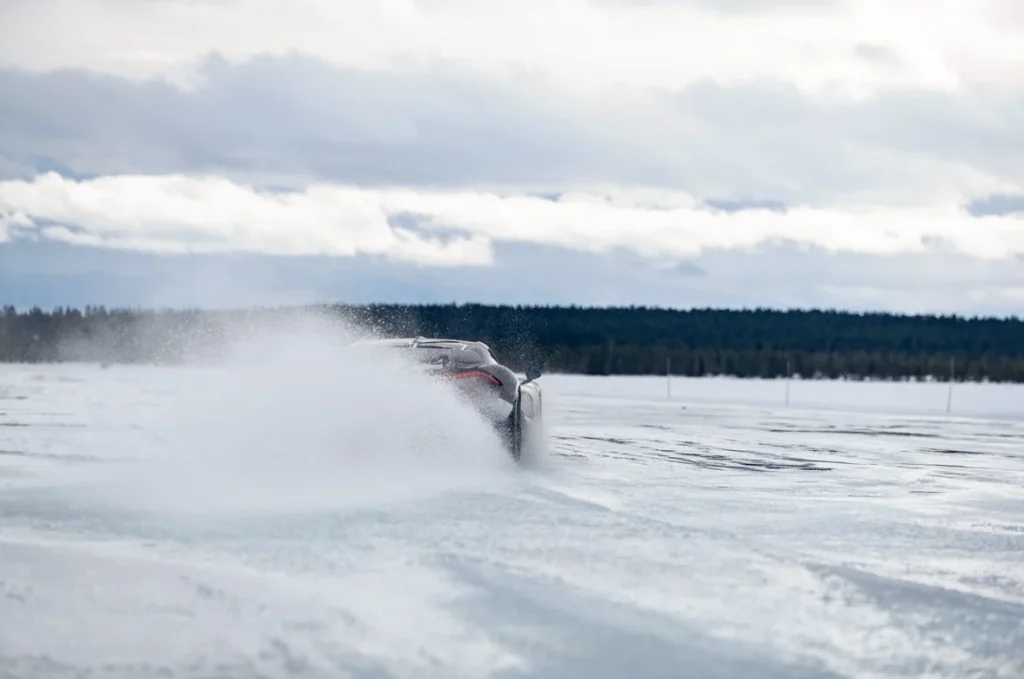 Bugatti Tourbillon undergoes extreme winter testing in Sweden as the Hybrid V16 hypercar tackles snow, ice and low-grip driving
