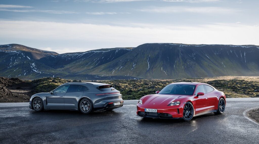 Porsche Taycan Turbo GT resets the Nürburgring EV record with Manthey Kit upgrades, track-focused aerodynamics and more downforce