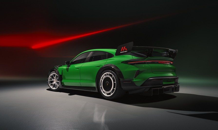 Porsche Taycan Turbo GT resets the Nürburgring EV record with Manthey Kit upgrades, track-focused aerodynamics and more downforce