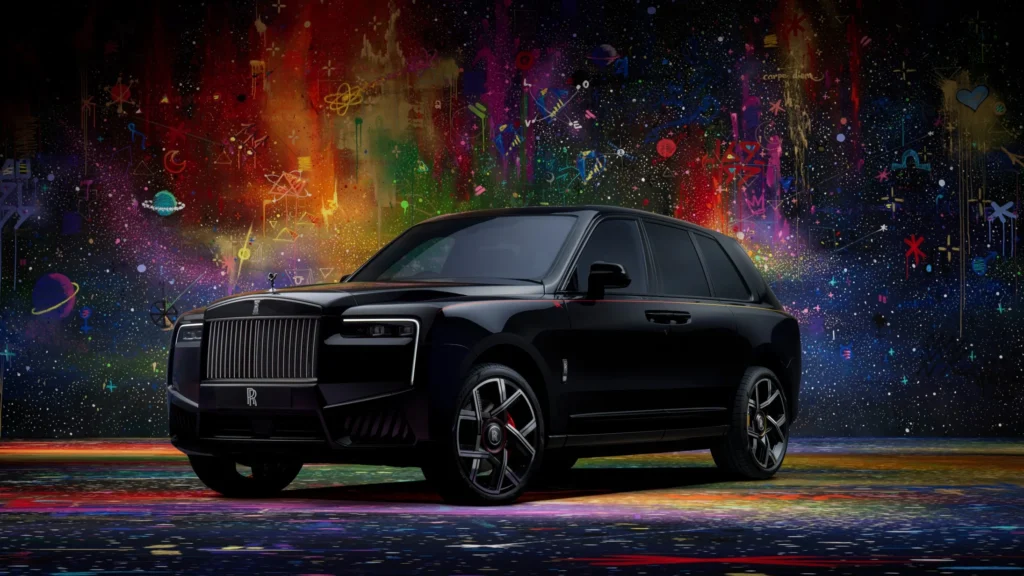Rolls-Royce Cullinan gets the Black Badge treatment with Cyril Kongo artwork, graffiti-inspired details and bold luxury SUV styling