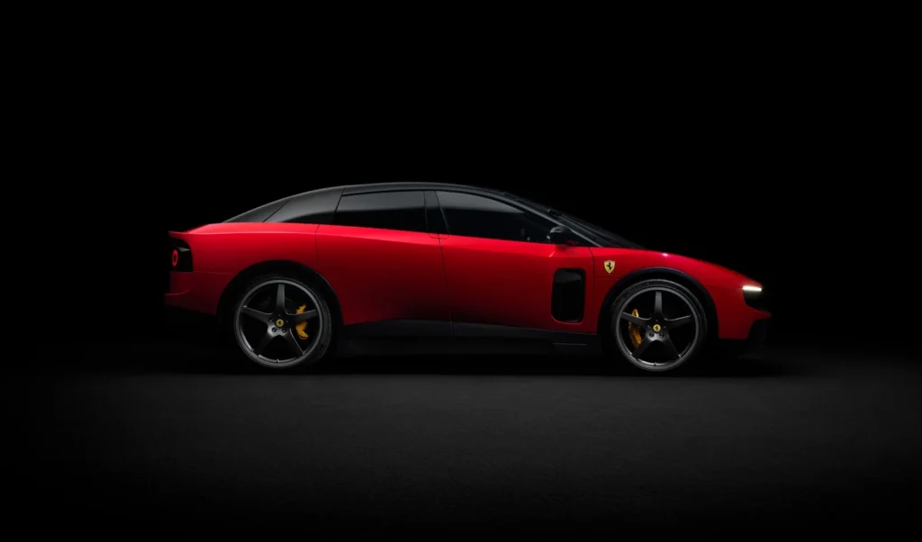 The Ferrari Luce is Ferrari’s first electric Ferrari, pairing 1,050hp and 530km range with a controversial Jony Ive-designed Ferrari EV sedan
