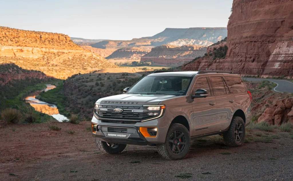 Hennessey reveals a new Ford Expedition-based off-road SUV with three rows, upgraded capability and family SUV practicality