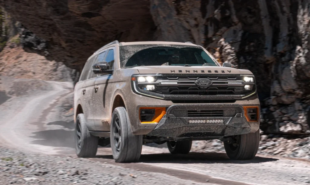 Hennessey reveals a new Ford Expedition-based off-road SUV with three rows, upgraded capability and family SUV practicality