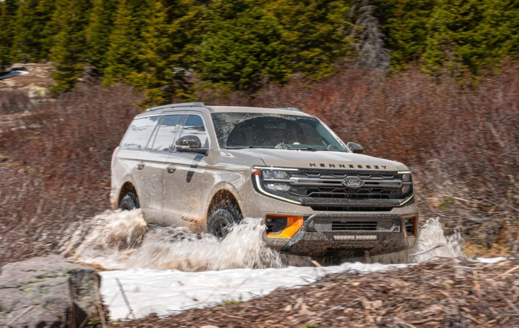 Hennessey reveals a new Ford Expedition-based off-road SUV with three rows, upgraded capability and family SUV practicality