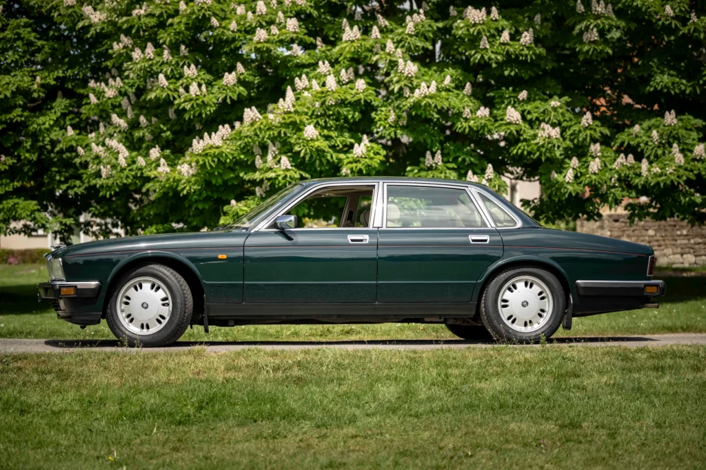 Princess Diana made history after arriving in this royal car and now the classic Jaguar has changed hands at a UK car auction