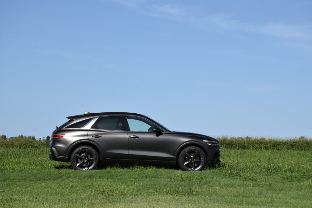 Our Genesis GV70 3.5T review finds a handsome, fast and richly finished V6 SUV with impressive handling, though it is thirsty.