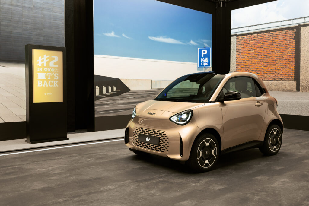The Smart #2 returns as a two-seat EV with up to 290km WLTP range, rear-wheel drive and premium equipment.